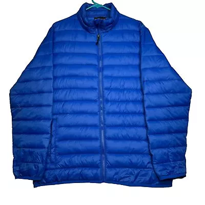 Swiss Tech Men's BLUE Packable Puffer Jacket Coat • $29.95