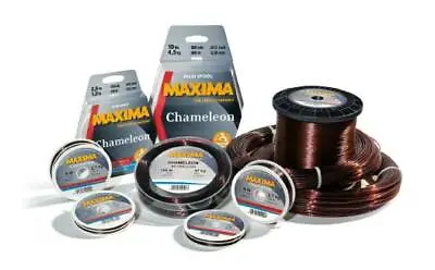 Maxima Chameleon 50m Line Monofilament All Sizes Full Range Coarse Match Fishing • $5.04