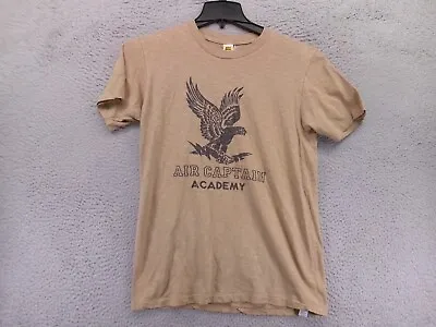 Vintage 80s Velva Sheen T Shirt Mens Medium Air Captain Academy Military NEW • $39.95