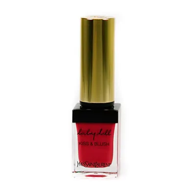 Yves Saint Laurent Blusher & Lipgloss YSL Lip Stain Baby Doll 5 Rouge Effrontee • £16.74