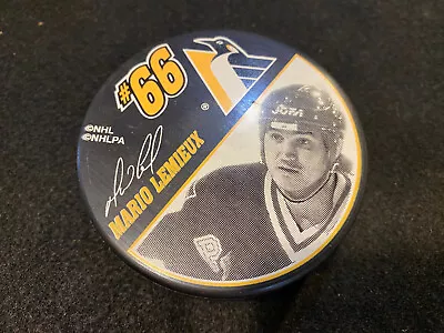 Official Vegum Nhl Mario Lemieux #66 Collectible Hockey Puck! • $12
