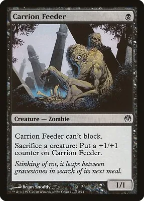 MTG - CARRION FEEDER - Duel Decks: Phyrexia Vs. The Coalition (C) • $3.49