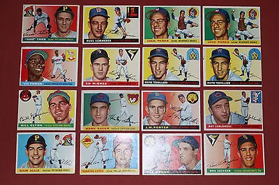 1955 TOPPS Fill Your Set YOU PICK 5 CARDS From A Lot Of (42) *EX-ish* Ss • $24.50