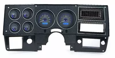 Dakota Digital 1973-91 Chevy/GMC Gauges Carbon Fiber~Blue Display VHX-73C-PU-C-B • $851