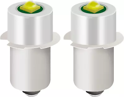 2 Pack LED Flashlight Replacement Bulb18V 12V 19.2V 6-24 Volt And 3W 247LM • $14.95