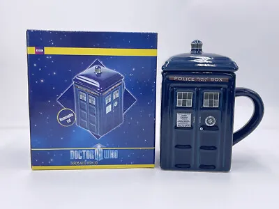 £25.99 • Buy 500ml Blue Police Box Public Call Edition With Lid Tardis Mug Cup Doctor Who