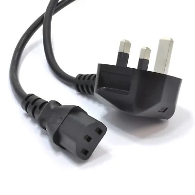 Samsung LE40C530F1W LCD TV   3M Metre UK Mains Power Plug Lead- • £8.99