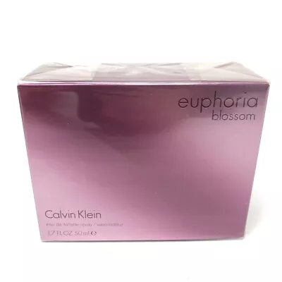 Calvin Klein Euphoria Blossom Perfume 50ml Eau De Toilette Fragrance New -CP • £25