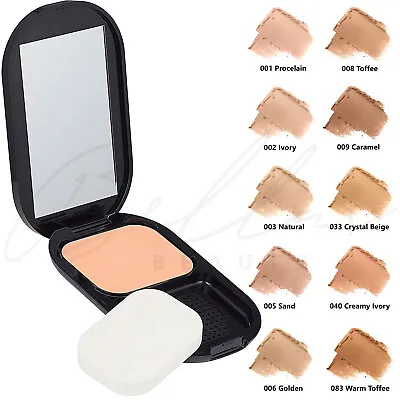 MAX FACTOR Facefinity Compact Matte Face Foundation SPF20 10g *CHOOSE SHADE* • £9.39