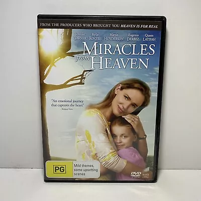 Miracles From Heaven - Jennifer Garner (DVD R4) Inspiring - VGC + Free Post • £6.24