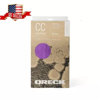 Oreck Type CC HEPA Upright Vacuum Cleaner Bag AK1CC6H 6-Pack Purple • $16.90