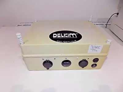 Delkim Marine Power Tray Case Box And Battery Untested Sold As Spares/Parts • $39.22