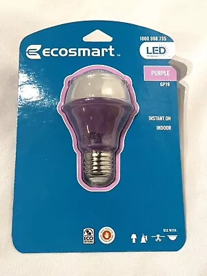 Ecosmart PURPLE Led Light Bulb 120 Volt  • $12.99