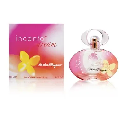 Incanto Dream * Salvatore Ferragamo 3.4 Oz EDT Women Perfume Spray • $89.95