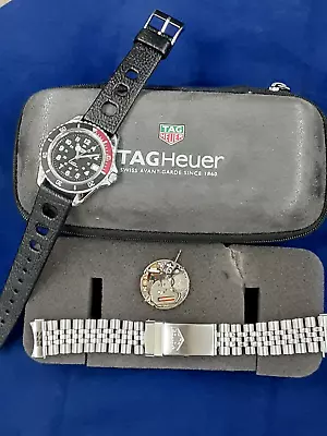 VintageMen's Coke HEUER Professional 200m Diver's/Military Watch 980.043 RaRe!! • $749.99