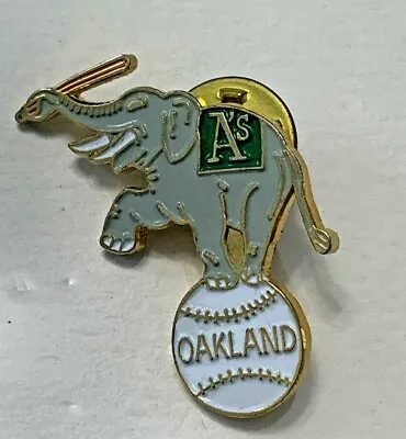 Oakland A's Athletics Elephant Logo  MLB Licensed Pin Peter David  • $8