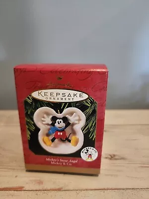 1997 Hallmark Keepsake Ornament - Mickey's Snow Angel • $15