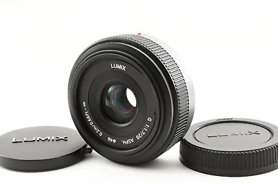 Panasonic LUMIX G 20mm F/1.7 ASPH Lens H-H020 [Exc From Japan Y1409 • $462.43