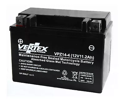 Vertex Battery For Kawasaki ZX 1400 J ZZR 1400 ABS 2019 • £49.80