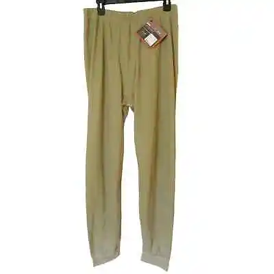XGO Men's Thermal Underwear Pants Desert Sand Mid-Weight Waffle Size Large • $9.99