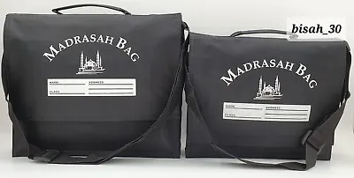 SMALL & LARGE Madrasah Madrassa Bag Good Quality Kids Mosque Masjid Bag & Strap • £4.99