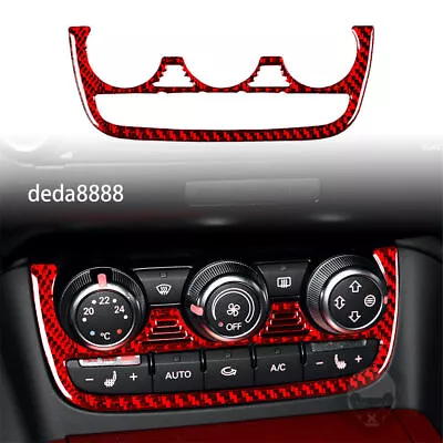 Red Carbon For Audi TT 8n 8J MK123 2008-2014 Air Conditioning Button Switch Trim • $26.17