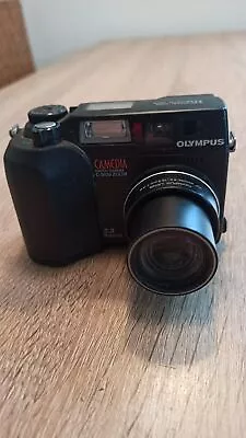 Vintage Olympus CAMEDIA C-3030 Zoom 3.3MP Digital Camera • $76.29