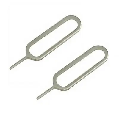 2 X Sim Card Tray Removal Eject Pin Key Tool Cell Phone Iphone Ejector Remover • $1.89