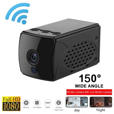 $84.56 • Buy Mini Night Vision Motion Camera Wireless HD 1080P Wifi Security Charger DVR Cam