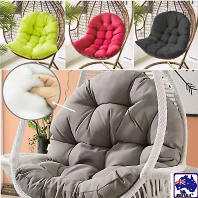 Large Hanging Egg Chair Cushion Sofa Swing Chair Seat Relax Cushion Pad Covers • $29.31