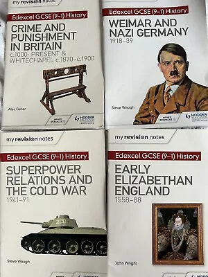 Set Of 4 Edexcel GCSE History Revision Guides • £5