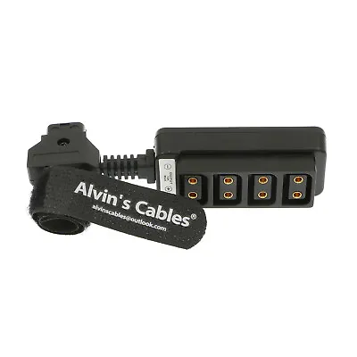 D-tap Splitter Ultrashort Power Cable Male To 4 Port Dtap Female Cord For ARRI • £19.99