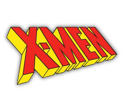 X-Men Comic Book Lettering Shaped Vinyl Decal Sticker • $9.99