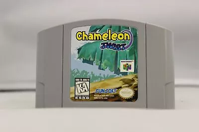 Chameleon Twist - N64 Game • $52.79