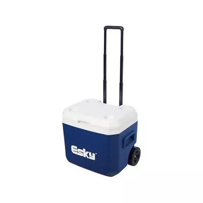 Esky 52L Wheeled Hard Cooler Ice Box Camping Beach Picnic Fishing Outdoor Travel • $186.49