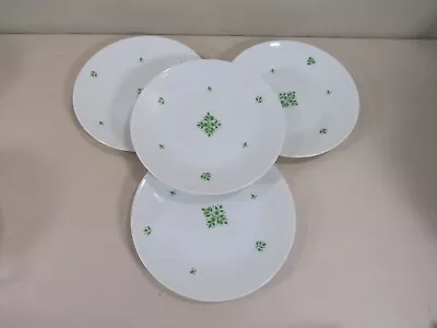 $35 • Buy 4 Rosenthal Form 2000 Raymond Loewy By Bjorn Wiiblad 6  Plates With Green Design