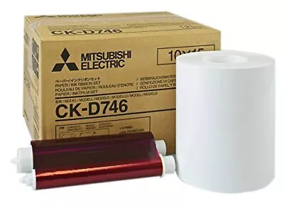 Mitsubishi 4 X 6 Glossy Laminated Paper Roll And Inksheet For CP-D70DW; • $152.92