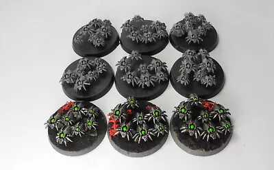 9 NECRON SCARAB SWARMS Plastic Indomitus Necrons Army Warhammer 40K B18 • £3.20