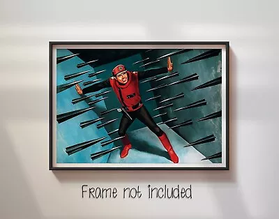 Captain Scarlet Artwork Wall - High Quality Poster  • £4.99