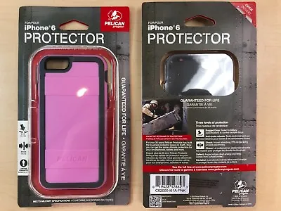 Pelican Protector Series Case For IPhone 6/6s - Retail Packaging - Pink/Gray • $7.95