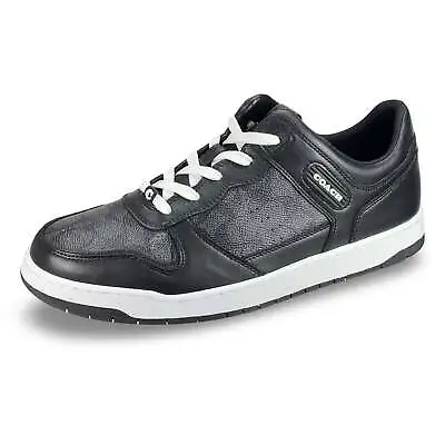 New Coach Men's Shoes C201 Signature Logo Sneaker • $89.90