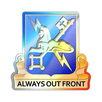 Military Intelligence Corps (U.S. Army) Holographic STICKER Die-Cut Vinyl Decal • $8