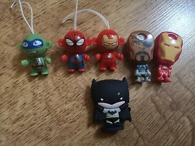 6X Kinder Egg Toys Twistheads Dc Marvel Turtles Superheroes Joblot • £4.99