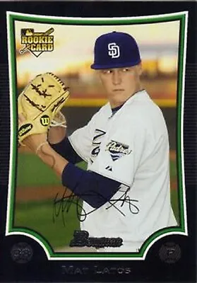 2009 Bowman Draft #BDP18 Mat Latos RC San Diego Padres • $1.79