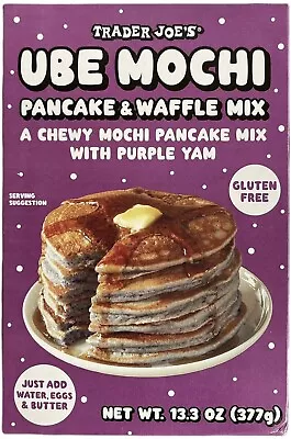 Trader Joe’s Ube Mochi Pancake & Waffle Mix (x10) Gluten Free Limited • $120