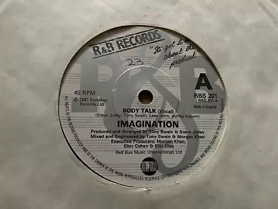 IMAGINATION BODY TALK 7  Vinyl Record FREE UK POSTAGE • £2.99