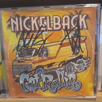 £14.99 • Buy Nickelback - Get Rollin CD With Hand Signed Insert