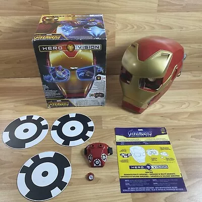 Marvel Avengers Iron Man Mask AR Infinity War Hero Vision Experience Complete • $29.99