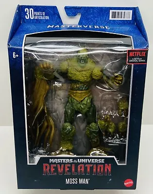 Moss Man MOTU Netflix Masters Of The Universe Revelation Masterverse NEW • $17.99