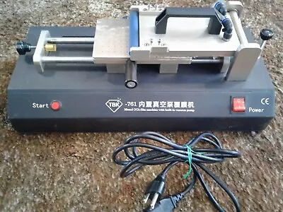 Manual OCA Laminator Built-in Vacuum Pump Film Laminating Machine TBK-761 • $85